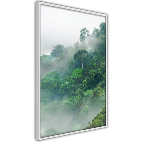 Inramad Poster / Tavla - Green Lungs of the Earth II