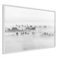 Miniatyrbild 8 av 11: Inramad Poster / Tavla - Fog Over the Forest
