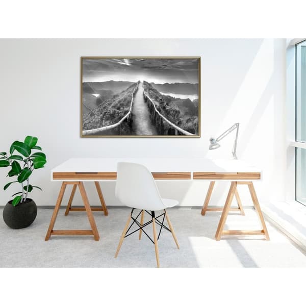 Inramad Poster / Tavla - Horizon