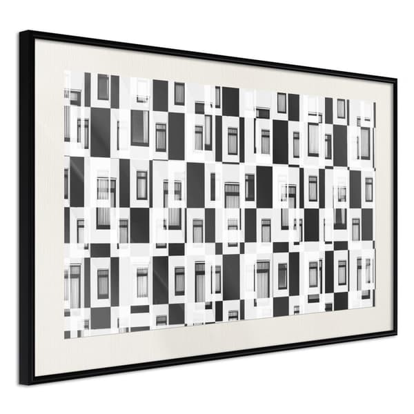 Inramad Poster / Tavla - Modern Public Housing