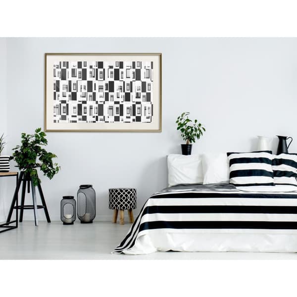 Inramad Poster / Tavla - Modern Public Housing