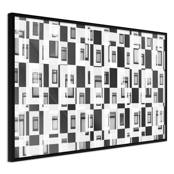 Inramad Poster / Tavla - Modern Public Housing