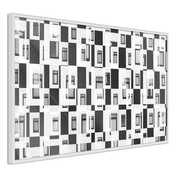 Inramad Poster / Tavla - Modern Public Housing