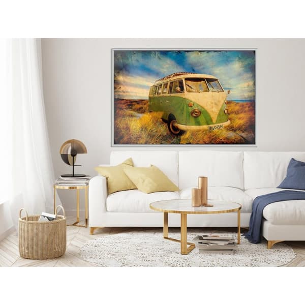 Inramad Poster / Tavla - Hippie Van I