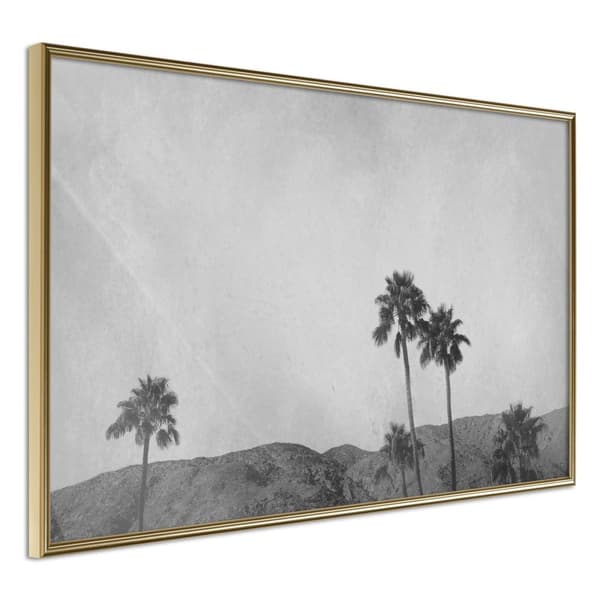 Inramad Poster / Tavla - Sky of California