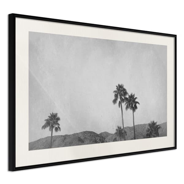 Inramad Poster / Tavla - Sky of California