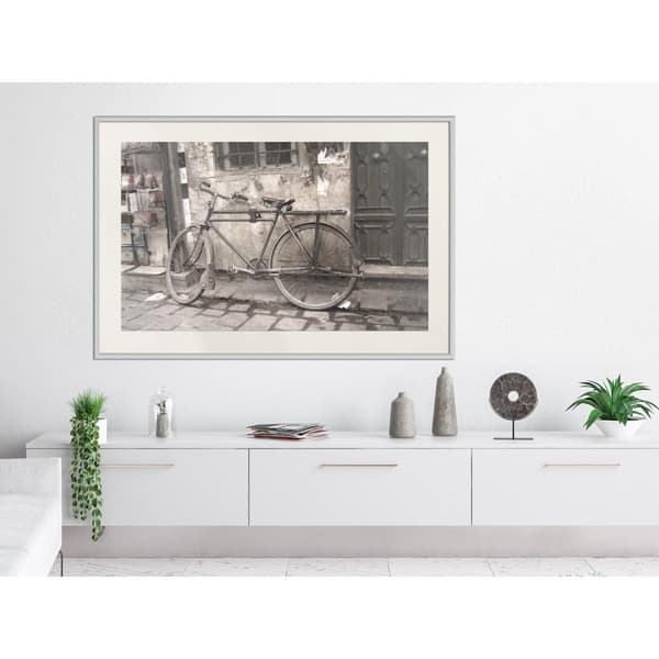 Inramad Poster / Tavla - Old Bicycle