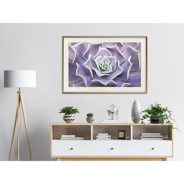 Inramad Poster / Tavla - Like a Flower