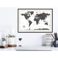 Miniatyrbild 6 av 11: Inramad Poster / Tavla - The World in Black and White