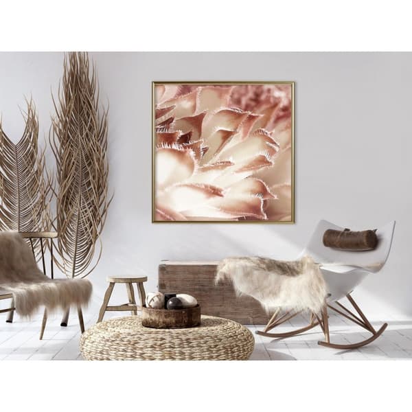Inramad Poster / Tavla - Floral Calyx