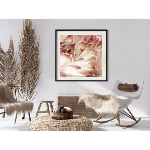 Inramad Poster / Tavla - Floral Calyx