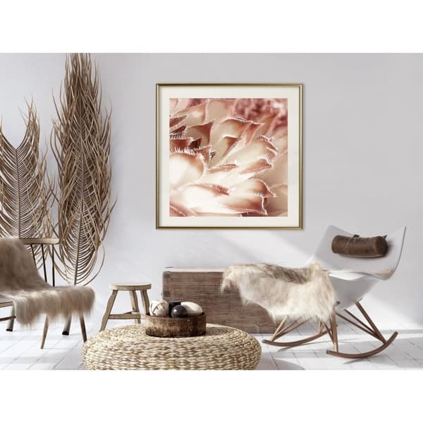 Inramad Poster / Tavla - Floral Calyx