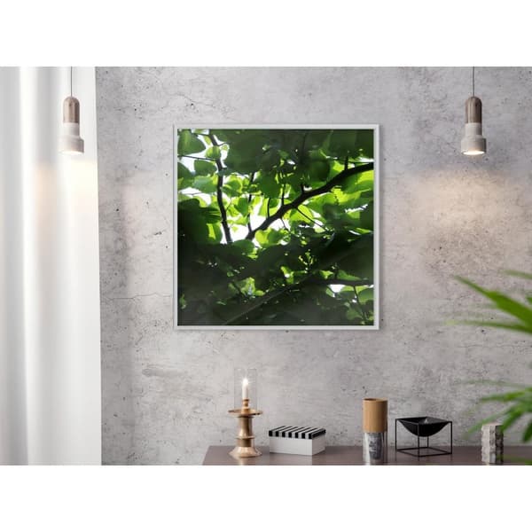 Inramad Poster / Tavla - Under Cover of Leaves