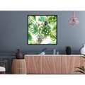 Miniatyrbild 2 av 11: Inramad Poster / Tavla - Monsteras, Inc. II (Square)