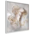 Miniatyrbild 7 av 11: Inramad Poster / Tavla - Golden Monstera Leaves