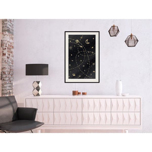 Inramad Poster / Tavla - Orbits