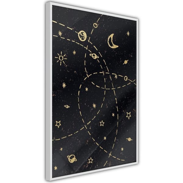 Inramad Poster / Tavla - Orbits