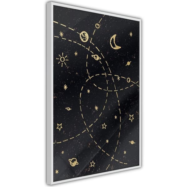 Inramad Poster / Tavla - Orbits