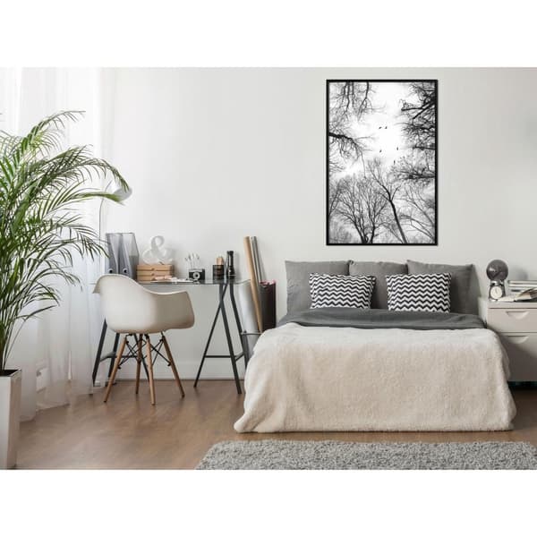 Inramad Poster / Tavla - Treetops