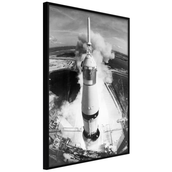 Inramad Poster / Tavla - Beginning of the Mission