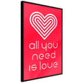 Miniatyrbild 2 av 11: Inramad Poster / Tavla - Love Everywhere