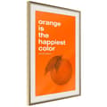 Miniatyrbild 1 av 11: Inramad Poster / Tavla - Orange Colour