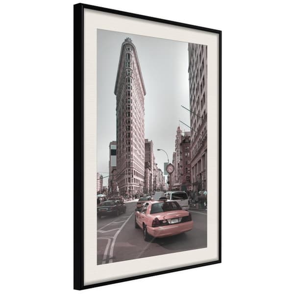 Inramad Poster / Tavla - Flatiron Building