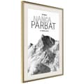 Miniatyrbild 10 av 11: Inramad Poster / Tavla - Peaks of the World: Nanga Parbat
