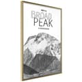 Miniatyrbild 1 av 11: Inramad Poster / Tavla - Peaks of the World: Broad Peak