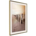 Miniatyrbild 1 av 11: Inramad Poster / Tavla - Breakwater in Sepia