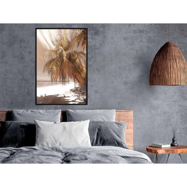 Inramad Poster / Tavla - Paradise in Sepia