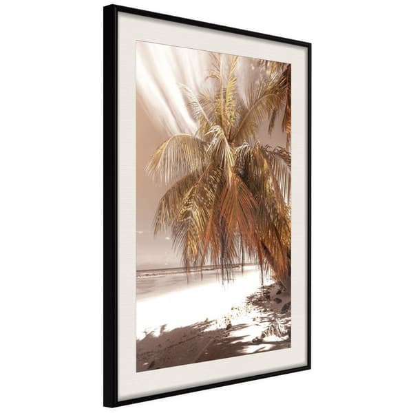 Inramad Poster / Tavla - Paradise in Sepia