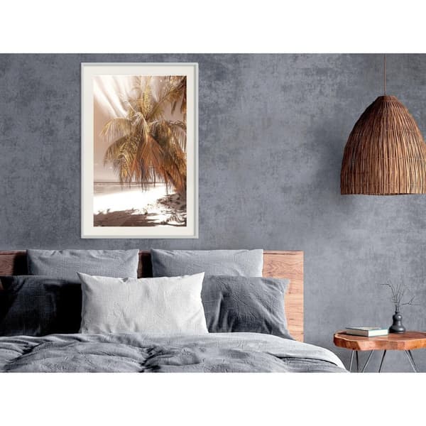 Inramad Poster / Tavla - Paradise in Sepia