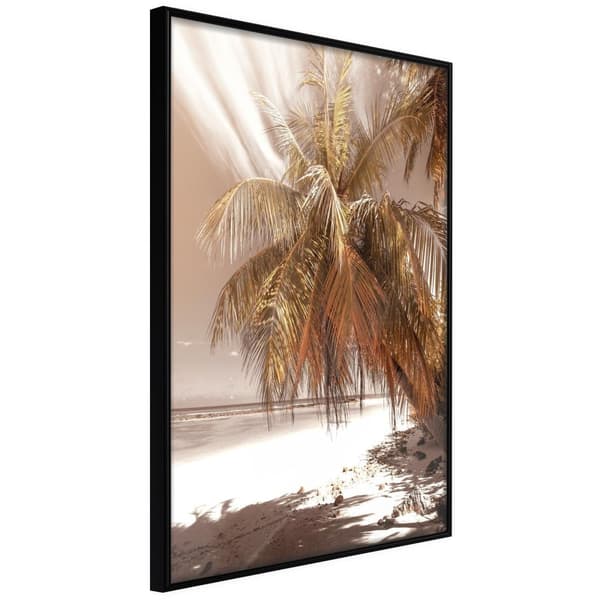 Inramad Poster / Tavla - Paradise in Sepia
