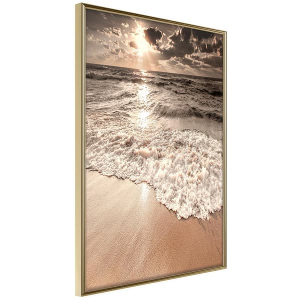 Inramad Poster / Tavla - Beach of Memories