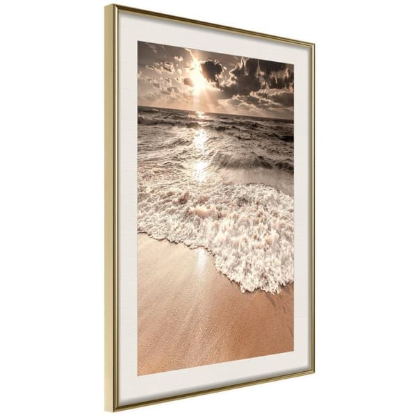 Inramad Poster / Tavla - Beach of Memories