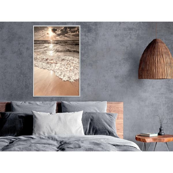 Inramad Poster / Tavla - Beach of Memories