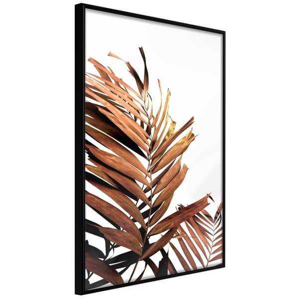 Inramad Poster / Tavla - Copper Palm