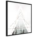 Miniatyrbild 1 av 11: Inramad Poster / Tavla - Snow-Capped Peak (Square)