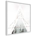 Miniatyrbild 1 av 11: Inramad Poster / Tavla - Snow-Capped Peak (Square)