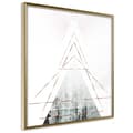 Miniatyrbild 1 av 11: Inramad Poster / Tavla - Snow-Capped Peak (Square)