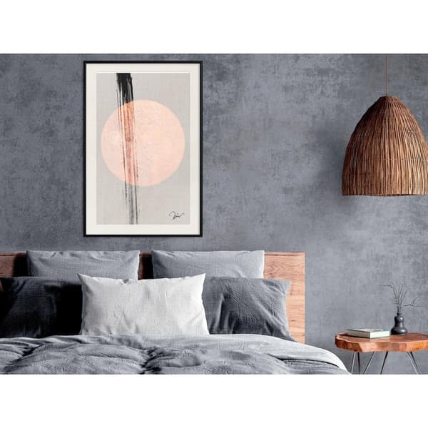 Inramad Poster / Tavla - Long Trace