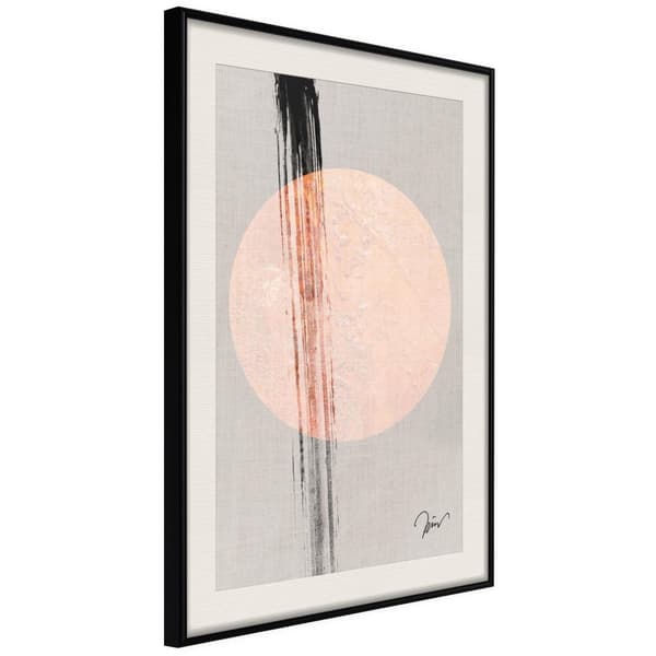 Inramad Poster / Tavla - Long Trace