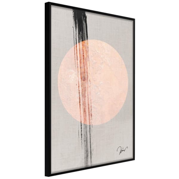 Inramad Poster / Tavla - Long Trace