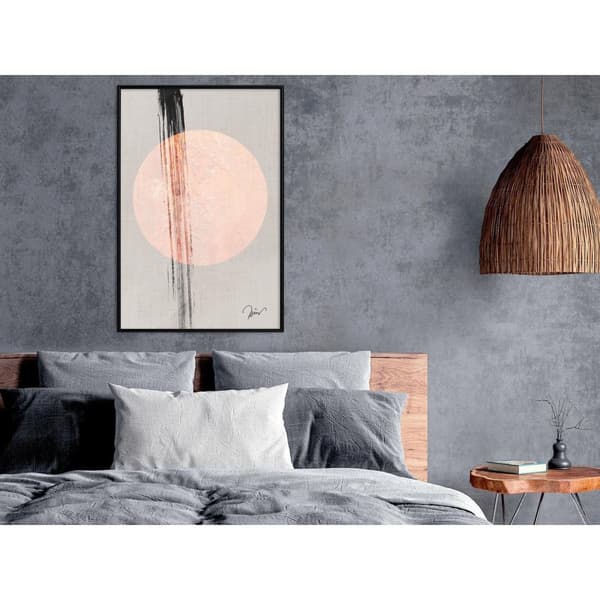 Inramad Poster / Tavla - Long Trace
