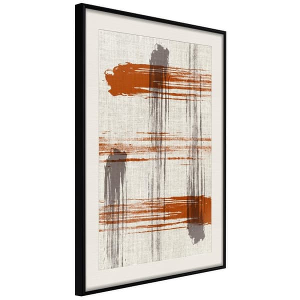 Inramad Poster / Tavla - This Is Not a Tic-Tac-Toe
