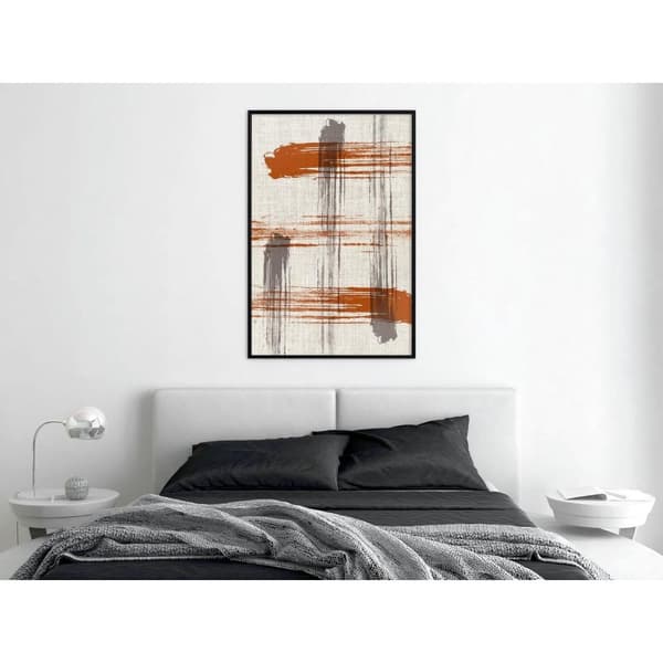 Inramad Poster / Tavla - This Is Not a Tic-Tac-Toe