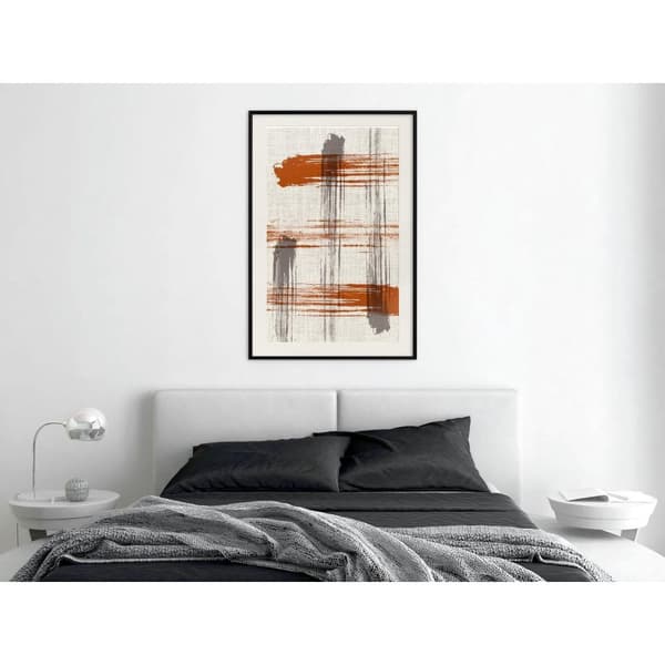 Inramad Poster / Tavla - This Is Not a Tic-Tac-Toe