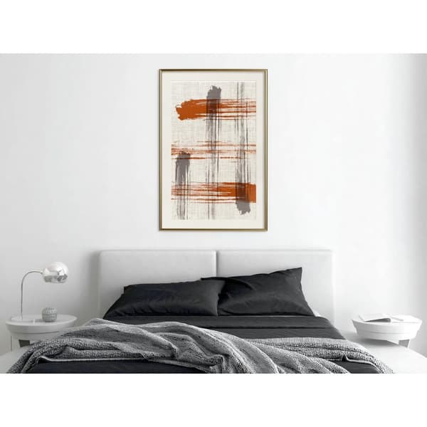 Inramad Poster / Tavla - This Is Not a Tic-Tac-Toe