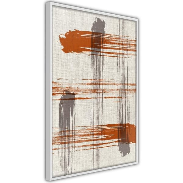 Inramad Poster / Tavla - This Is Not a Tic-Tac-Toe